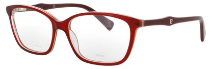 PIERRE CARDIN 8394 Frame  RED ORANGE BURGUNDY Lens DEMO