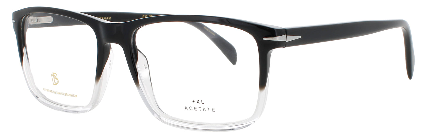 DAVID BECKHAM 1020 Frame CRYSTAL BLACK Lens DEMO