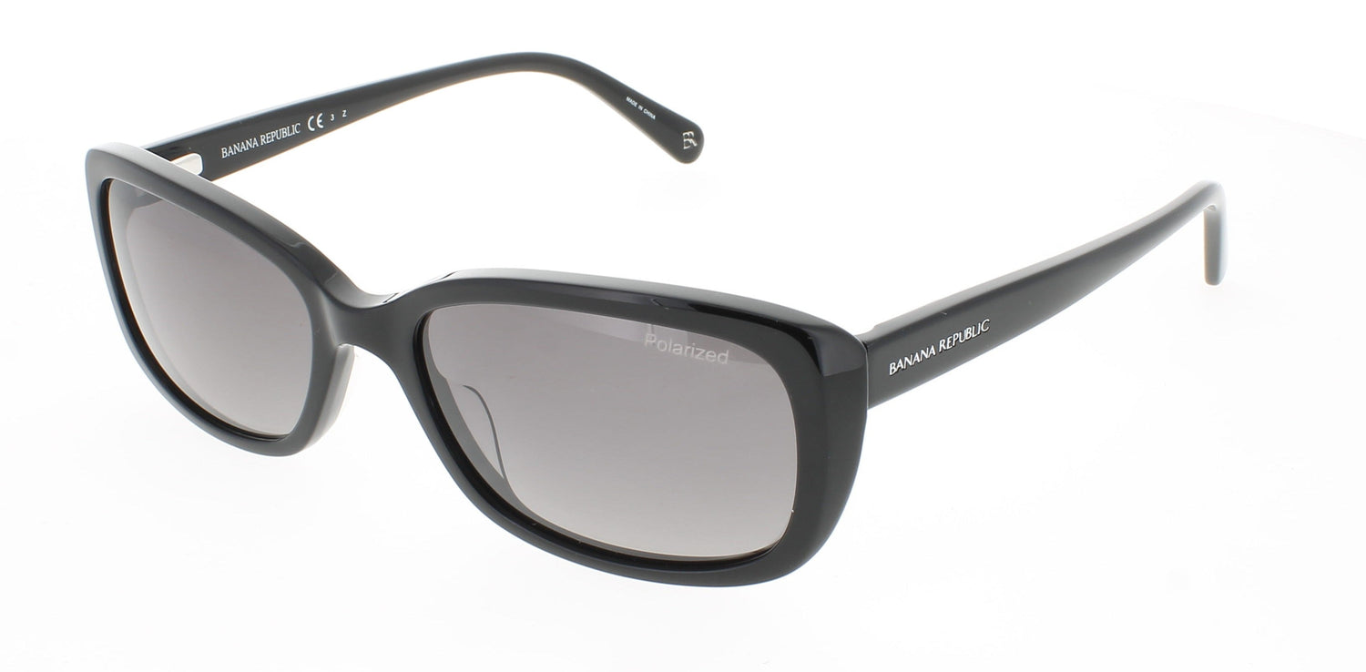 BANANA REPUBLIC BR 2008/S Frame BLACK Lens GREY GRADIENT POLARIZED