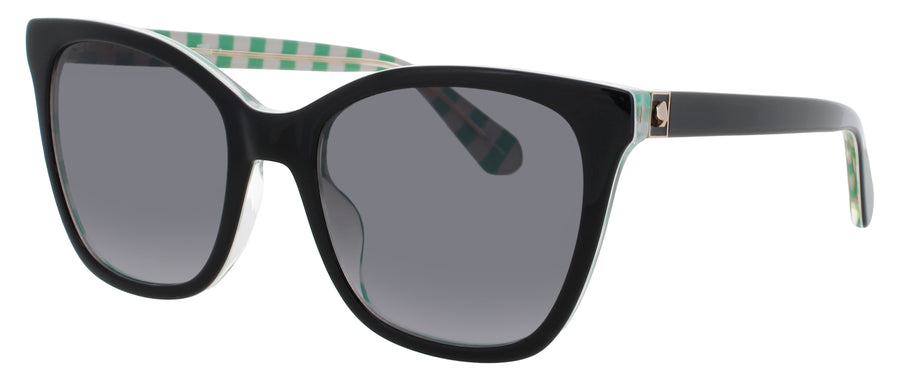 KATE SPADE DESI/S Frame BLACK Lens GREY GRADIENT