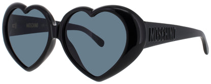 MOSCHINO MOS128/S Frame BLACK Lens GREY