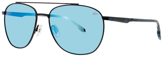 QUIKSILVER QS3002 Frame MATTE BLACK Lens BLUE MIRRORED