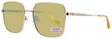 ROXY RX5001 Frame SHINY GOLD Lens BLUE GRADIENT