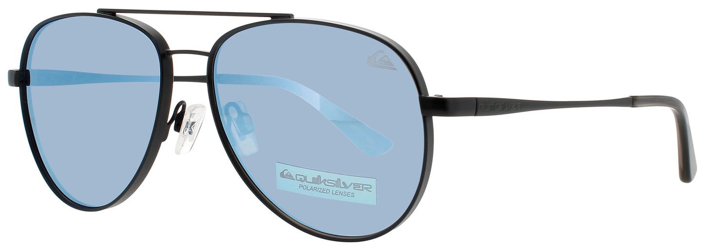 QUIKSILVER QS3006 Frame BLACK Lens BLUE MIRRORED