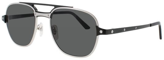 CARTIER CT0477S Frame BLACK Lens SMOKE POLARIZED