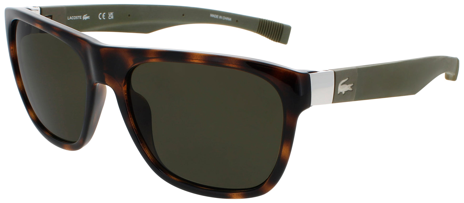 LACOSTE L664S Frame DARK HAVANA Lens GREEN