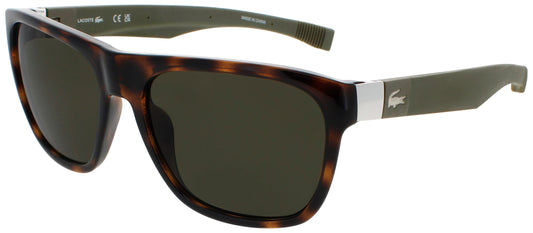 LACOSTE L664S Frame DARK HAVANA Lens GREEN