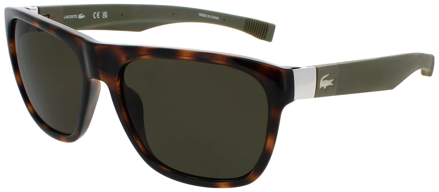 LACOSTE L664S Frame DARK HAVANA Lens GREEN