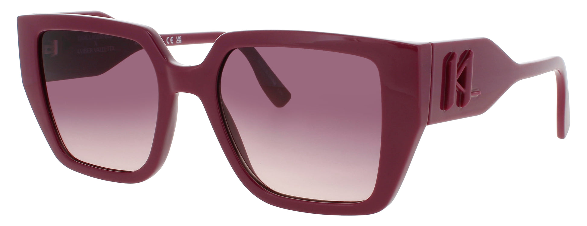 KARL LAGERFELD KL6098S Frame PLUM Lens PURPLE GRADIENT