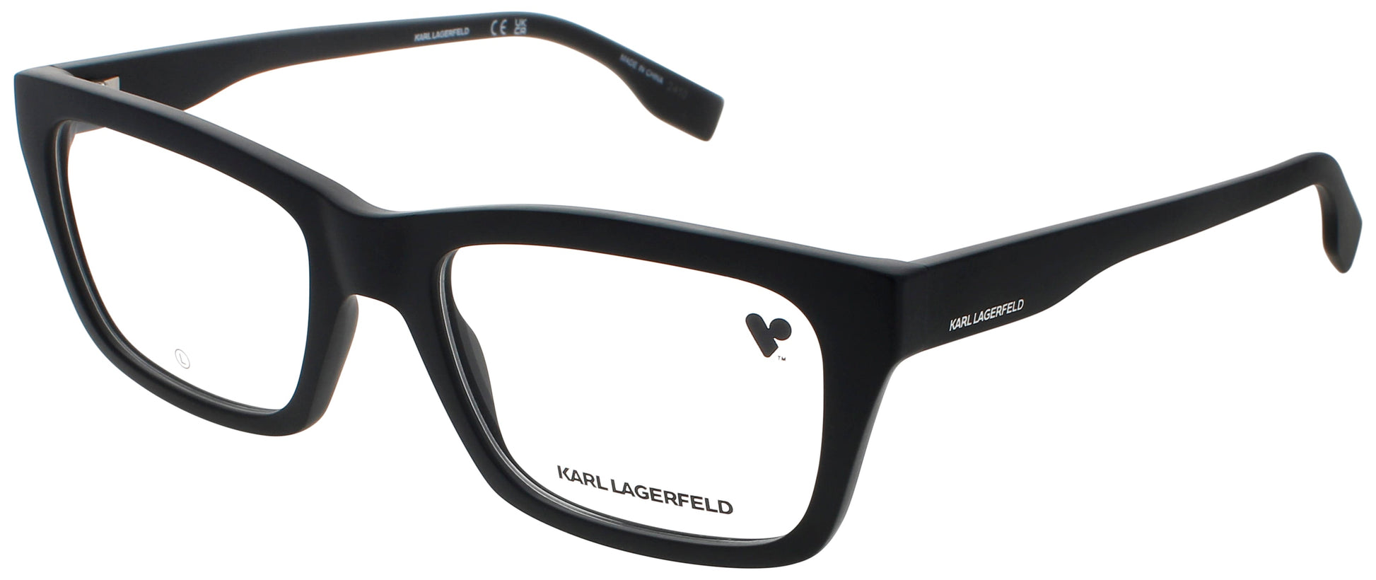 KARL LAGERFELD KL6138 Frame MATTE BLACK Lens DEMO