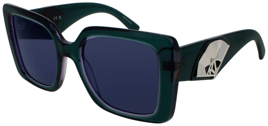 KARL LAGERFELD KL6126S Frame PETROL/LILAC Lens BLUE