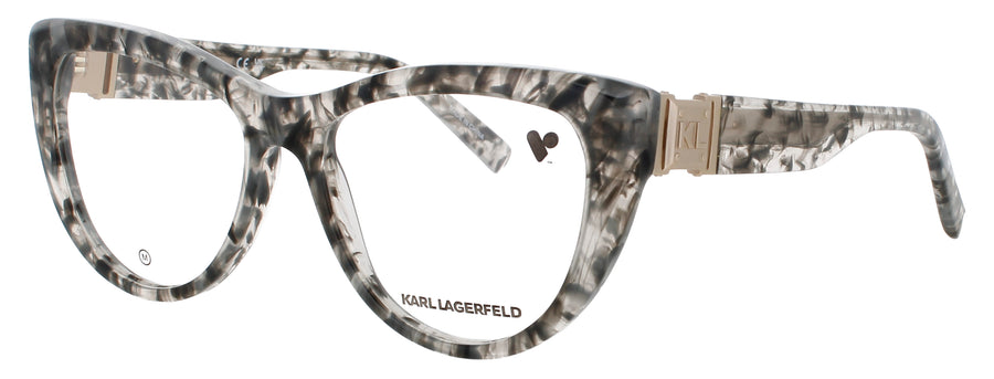 KARL LAGERFELD KL6133 Frame TEXTURED GREY Lens DEMO