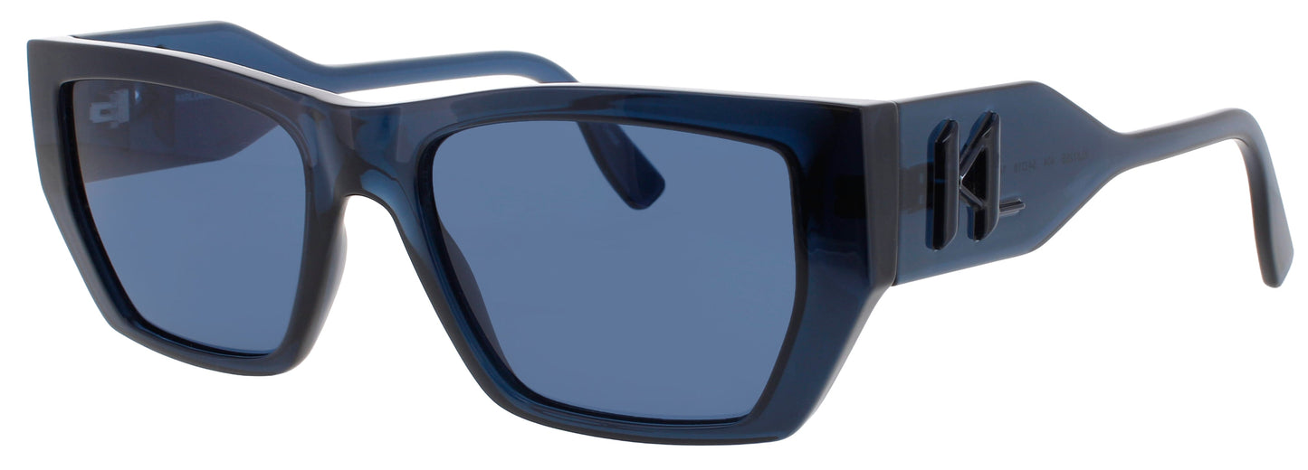 KARL LAGERFELD KL6123S Frame DARK BLUE Lens BLUE