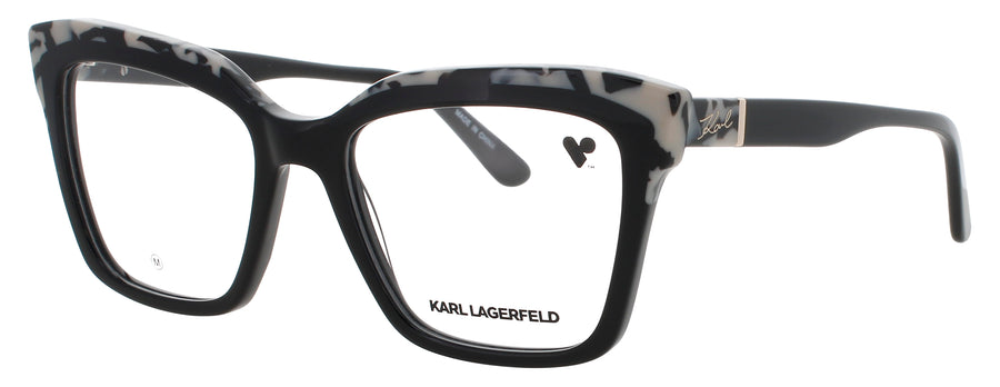 KARL LAGERFELD KL6130 Frame BLACK/MARBLE Lens DEMO