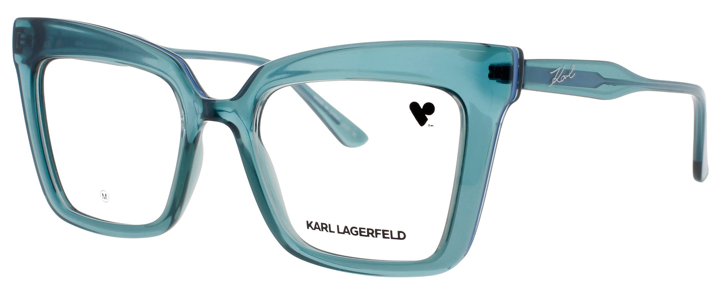 KARL LAGERFELD KL6136 Frame PETROL Lens DEMO