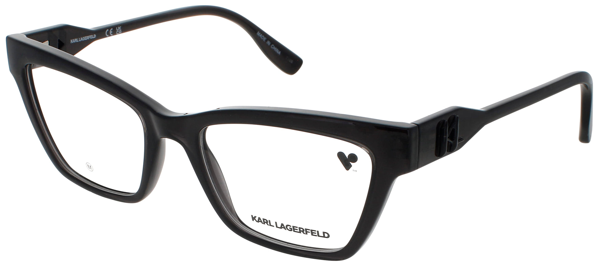 KARL LAGERFELD KL6135 Frame DARK GREY Lens DEMO