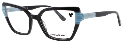 KARL LAGERFELD KL6131 Frame BLACK/AZURE Lens DEMO