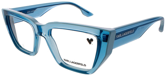 KARL LAGERFELD KL6153 Frame AZURE Lens DEMO
