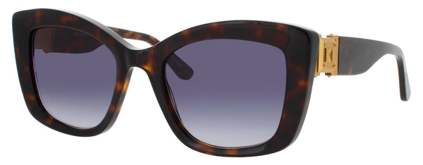 KARL LAGERFELD KL6139S Frame TORTOISE / GOLD Lens BLUE GRADIENT