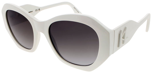 KARL LAGERFELD KL6146S Frame WHITE Lens SMOKE GRADIENT