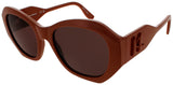 KARL LAGERFELD KL6146S Frame BROWN Lens BROWN