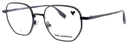 KARL LAGERFELD KL351 Frame SHINY BLUE Lens DEMO