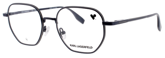 KARL LAGERFELD KL351 Frame SHINY BLUE Lens DEMO