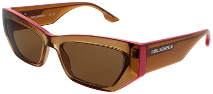KARL LAGERFELD KL6160S Frame LIGHT BROWN Lens GREY