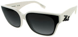 KARL LAGERFELD KL6161S Frame WHITE Lens GREY GRADIENT