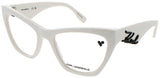 KARL LAGERFELD KL6171 Frame WHITE Lens DEMO