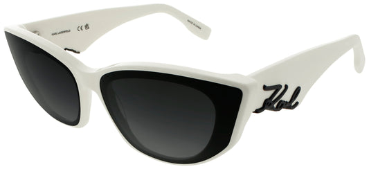 KARL LAGERFELD KL6162S Frame WHITE Lens GREY GRADIENT