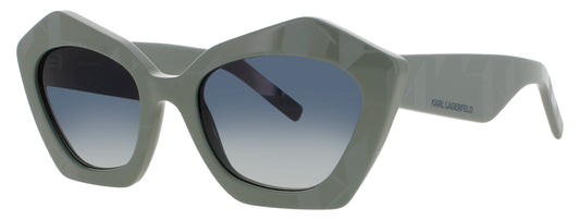 KARL LAGERFELD KL6199S Frame SAGE Lens BLUE GRADIENT
