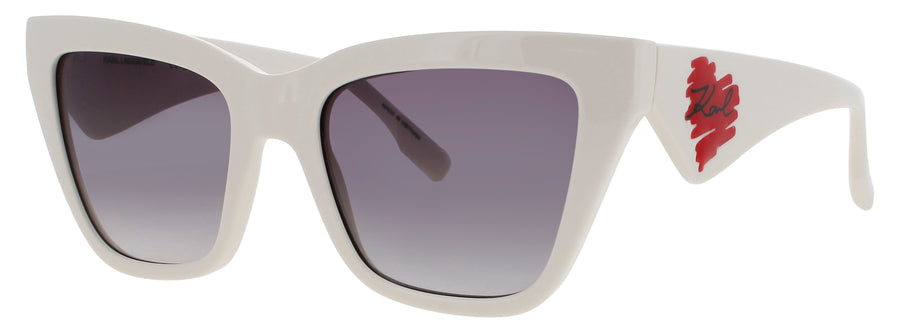 KARL LAGERFELD KL6184S Frame WHITE Lens GREY GRADIENT