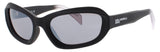 KARL LAGERFELD KLJ6200S Frame BLACK/CRYSTAL Lens SOLID GREY