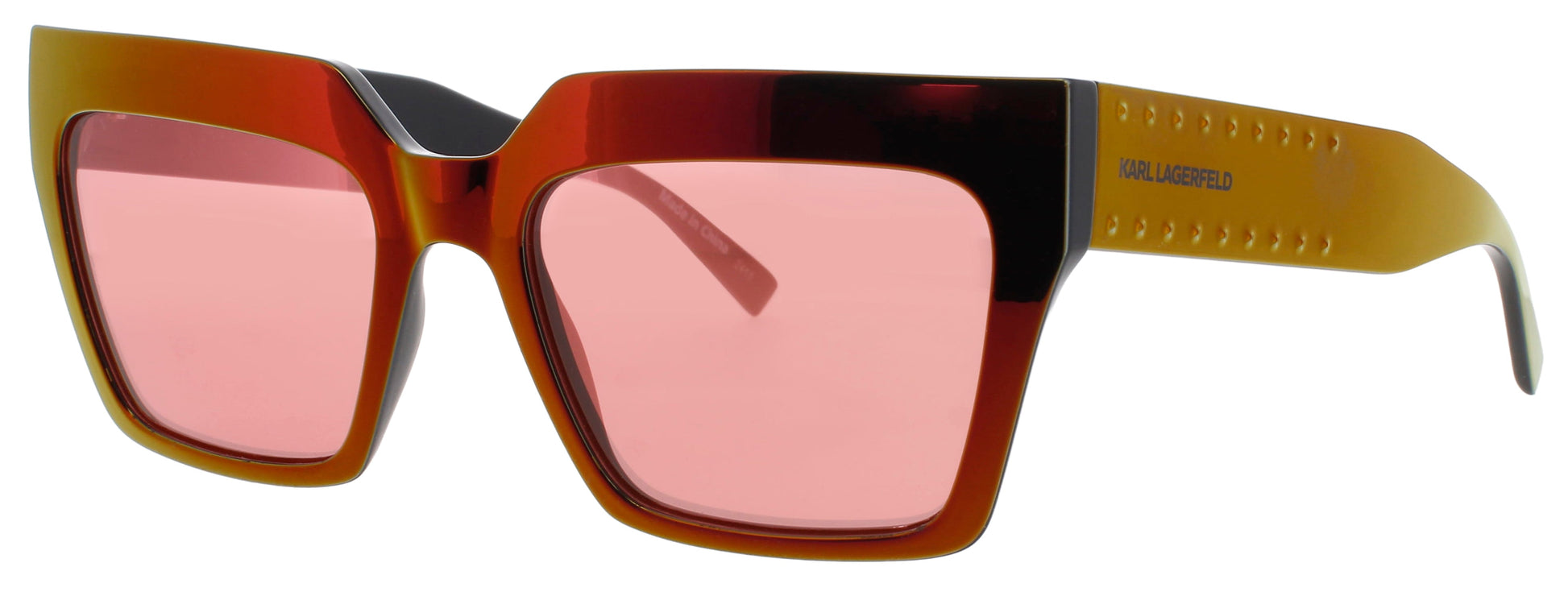 KARL LAGERFELD KL6181S Frame MIRROR WINE Lens BROWN TINT
