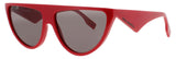 KARL LAGERFELD KL6185S Frame RED Lens SOLID GREY