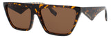 KARL LAGERFELD KL6186S Frame DARK TORTOISE Lens BROWN TINT