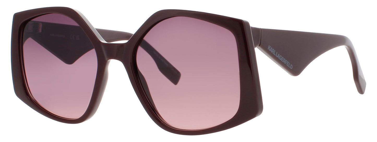 KARL LAGERFELD KL6208S Frame BURGUNDY Lens GREY GRADIENT
