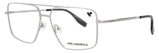 KARL LAGERFELD KL357 N Frame SILVER Lens DEMO