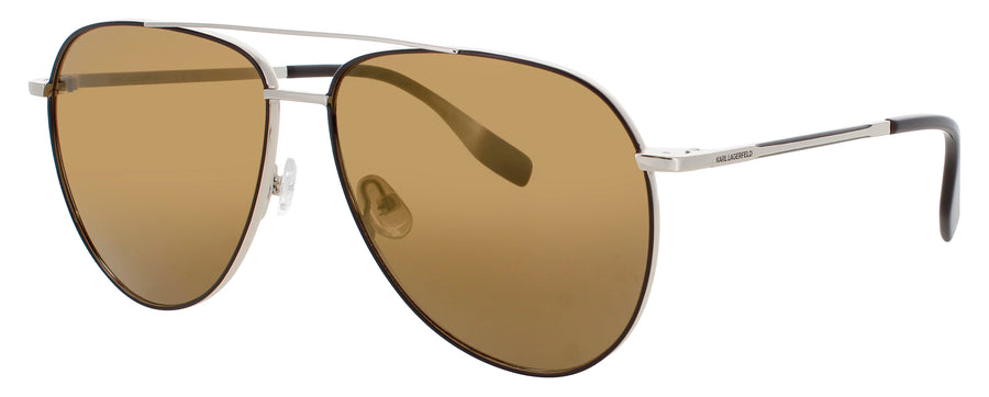 KARL LAGERFELD KL360S N Frame LIGHT GOLD Lens BROWN