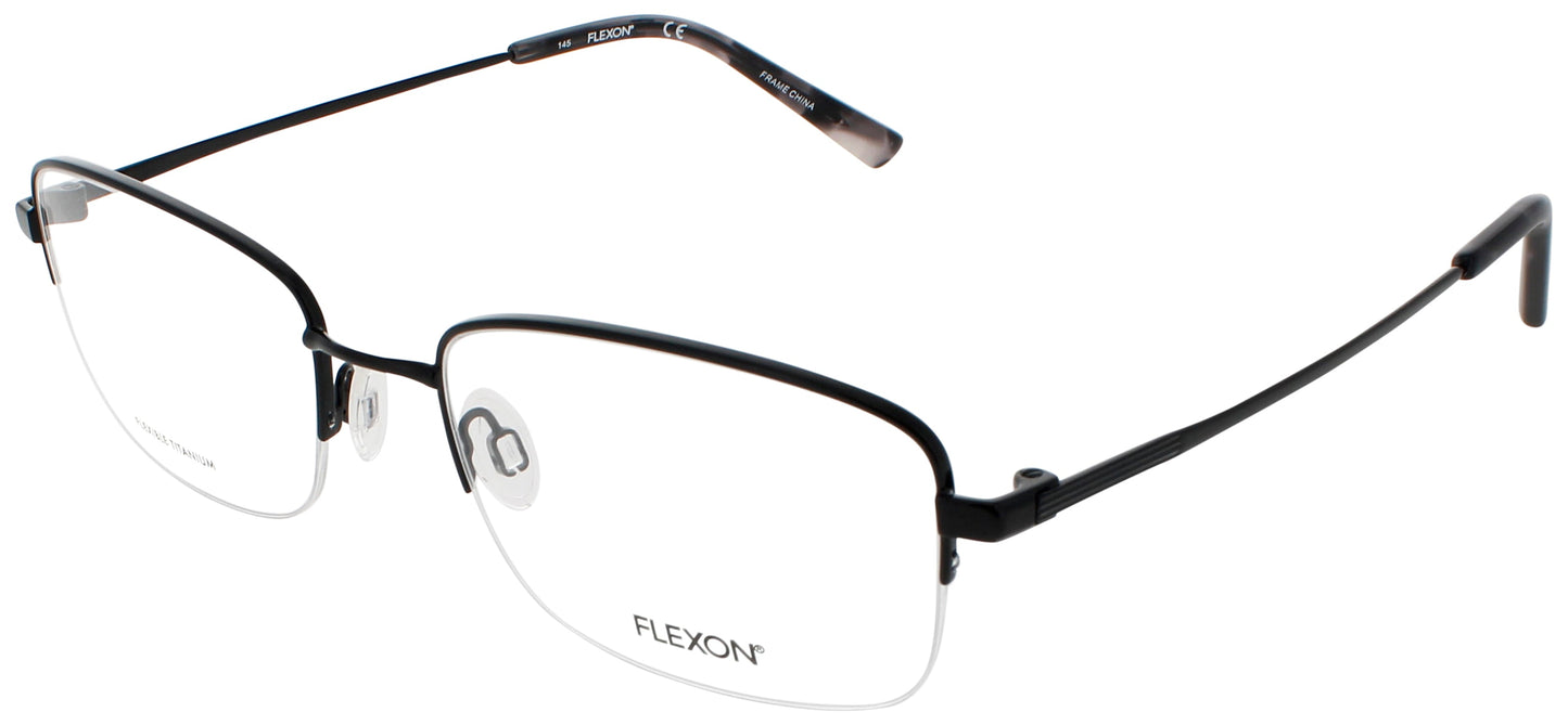 FLEXON H6055 Frame POLISHED BLACK Lens DEMO