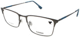 FLEXON E1132 Frame MATTE GUNMETAL Lens DEMO
