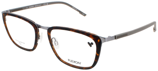 FLEXON E1139 Frame MATTE TORTOISE/GUNMETAL Lens DEMO