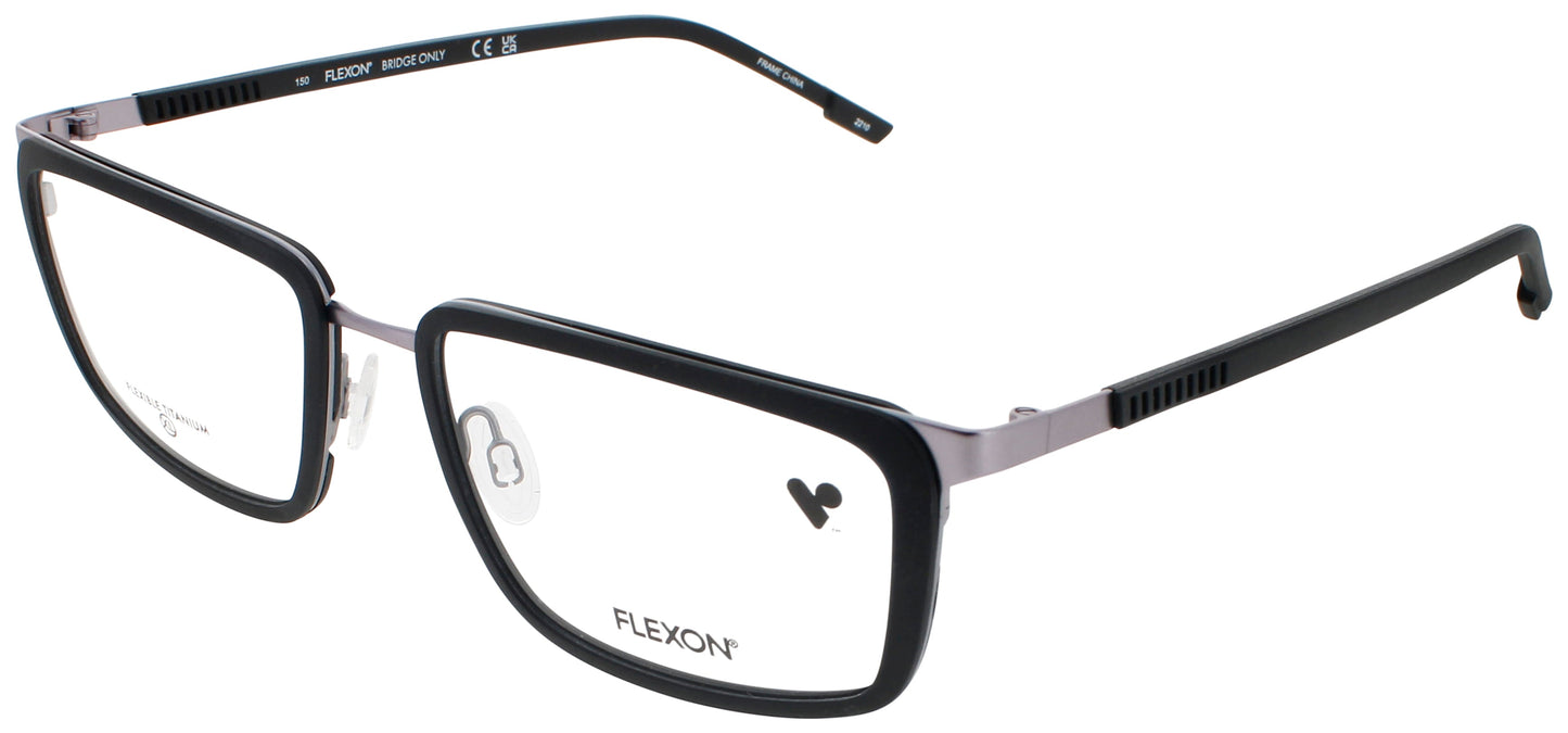 FLEXON E1138 Frame BLACK GUNMETAL Lens DEMO