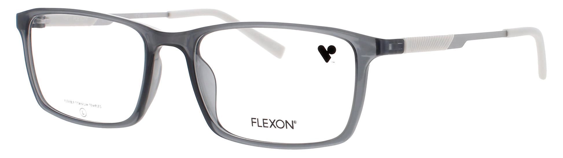 FLEXON EP8021 Frame SHINY CRYSTAL GREY Lens DEMO