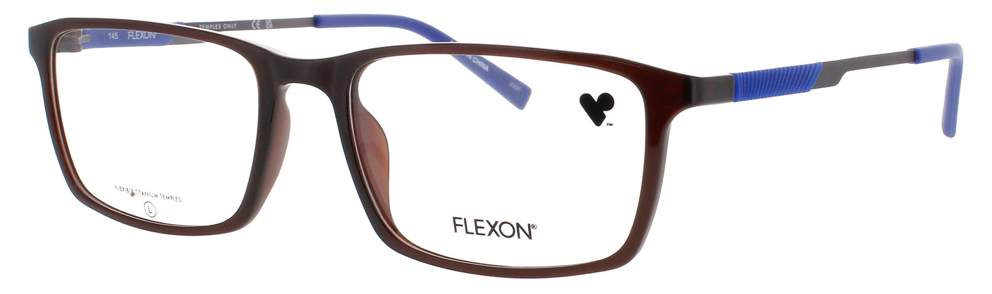 FLEXON EP8021 Frame SHINY CRYSTAL BROWN Lens DEMO