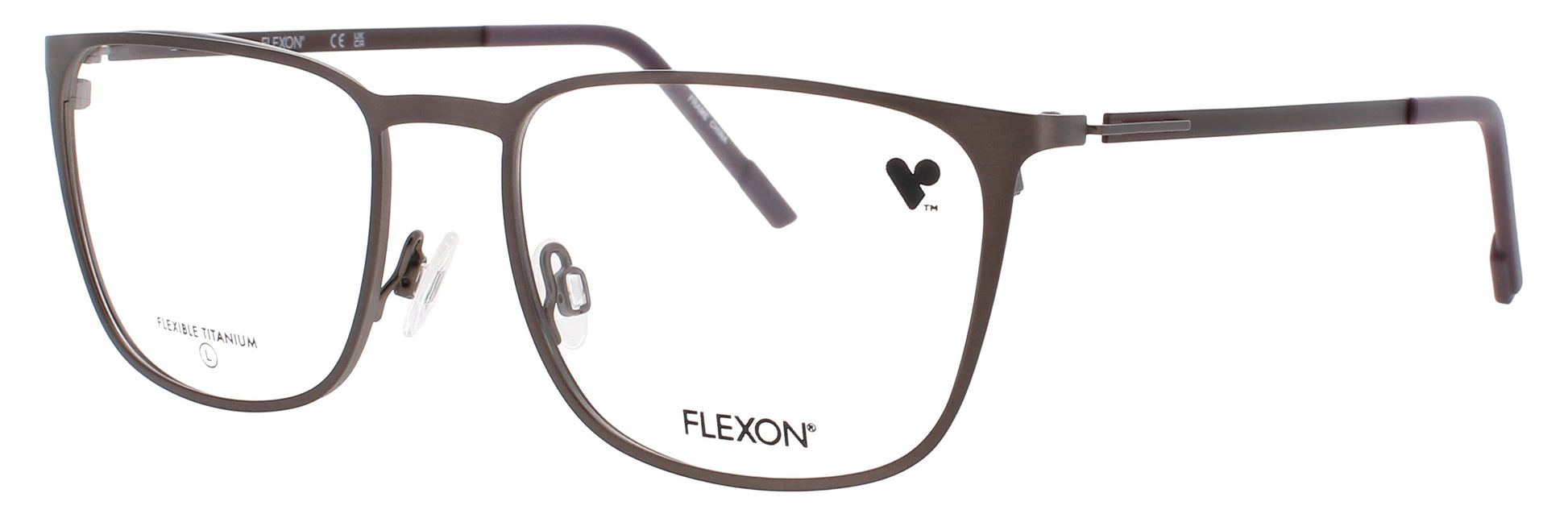 FLEXON E1143 Frame MATTE GUNMETAL/ MIDNIGHT PL Lens DEMO
