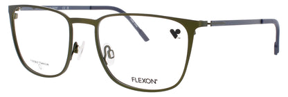 FLEXON E1143 Frame MATTE KELP/ BLUE Lens DEMO