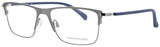 CALVIN KLEIN JEANS CKJ21400 Frame SATIN GUNMETAL Lens DEMO
