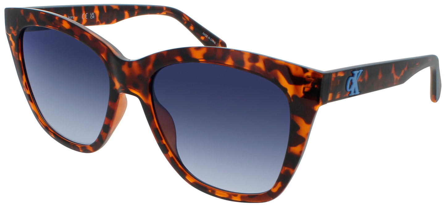 CALVIN KLEIN JEANS CKJ22608S Frame TORTOISE Lens BLUE GRADIENT